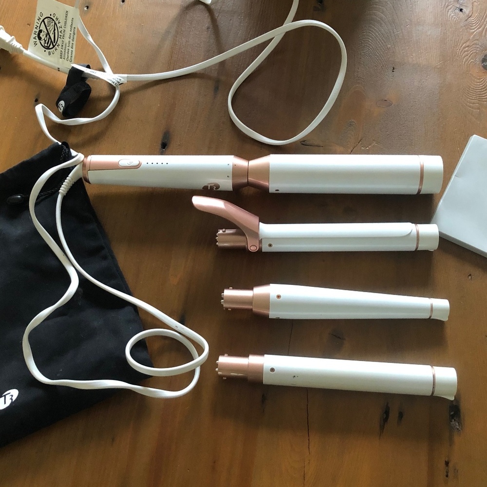 T3 Whirl Trio interchangeable curling wand